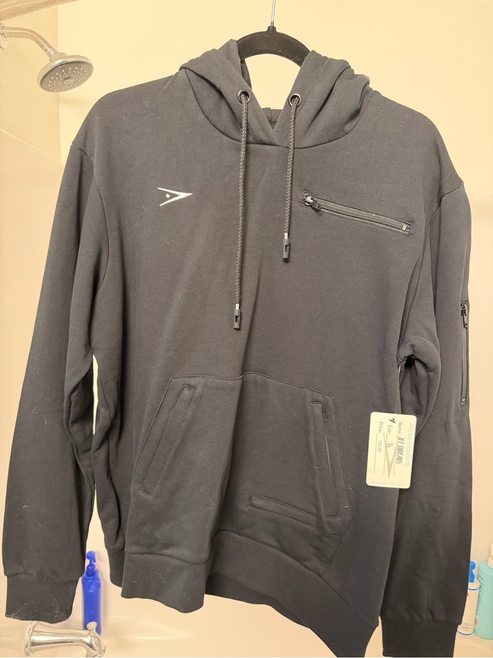 NWT Jet Threads Travel Hoodie